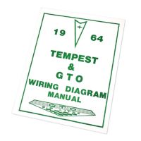 1964 Pontiac GTO, Tempest, and Tempest-LeMans Wiring Diagram Manual [PRINTED BOOKLET]