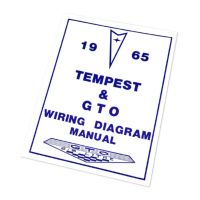 1965 Pontiac GTO, Tempest, and LeMans Wiring Diagram Manual [PRINTED BOOKLET]