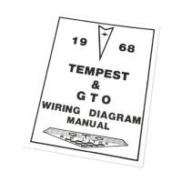 1968 Pontiac GTO, Tempest, and LeMans Wiring Diagram Manual [PRINTED BOOKLET]