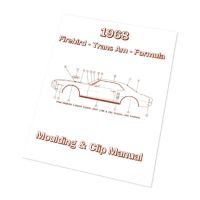 1968 Pontiac Firebird and Trans Am Moulding and Clip Manual [PRINTED BOOKLET]