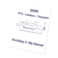 1965 Pontiac GTO, Tempest, and LeMans Moulding and Clip Manual [PRINTED BOOKLET]