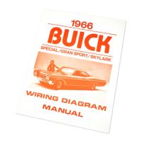 1966 Buick Special, Gran Sport, and Skylark Wiring Diagram Manual [PRINTED BOOKLET]