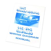 1967 Oldsmobile Cutlass, F-85, and 442 Wiring Diagram Manual [PRINTED BOOKLET]