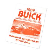 1969 Buick Special Deluxe, Gran Sport, and Skylark Wiring Diagram Manual [PRINTED BOOKLET]