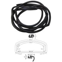 1959 1960 Buick And Pontiac (See Details) 2-Door Hardtop Rear Window Rubber Weatherstrip