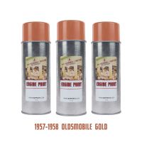 1957 1958 1959 Oldsmobile 371 V8 Gold Engine Paint (3 Cans)