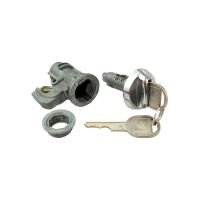 1975 1976 1977 1978 Buick A-Body Models Glove Box Lock Set WITH Two Round Head Keys [Late Style]