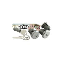 1969 Pontiac GTO Glove Box and Trunk Lock Set WITH Two Round Head Keys [Late Style]