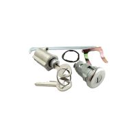 1965 Buick A-Body Models Glove Box and Trunk Lock Set WITH Two Pear Head Keys [Original Style]