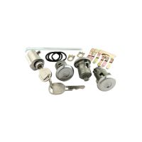 1964-1965 Pontiac GTO Glove Box and Trunk Lock Set WITH Two Round Head Keys [Late Style]