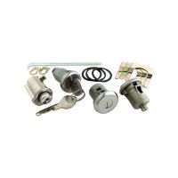 1966 1967 Pontiac GTO Door, Glove Box, and Trunk Lock Set WITH Two Pear Head Keys [Original Style]