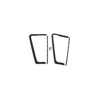 1958 Pontiac Bonneville And Chieftain 2-Door Convertible And Hardtop (See Details) Front Door Vent Window Rubber Weatherstrip Kit (4 Pieces)