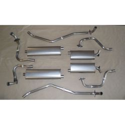 1966 1967 1968 1969 1970 1971 1972 1973 1974 Buick Dual Exhaust System (Available in Aluminized or Stainless Steel)