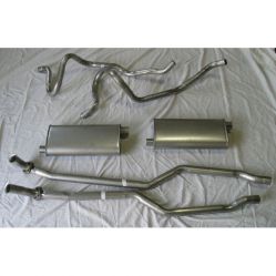 1964 1965 1966 1967 1968 1969 1970 1971 1972 1973 1974 Buick Dual Exhaust System (Available in Aluminized or Stainless Steel)