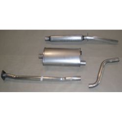 Buick Single Cat-Back WITH 2 Mufflers Exhaust System (Available in Aluminized or Stainless Steel)