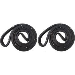 1964 1965 1966 1967 Buick, Oldsmobile, And Pontiac 4-Door Sedan (See Details) Rear Door Rubber Weatherstrips 1 Pair