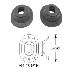 1937 1938 1939 1940 1941 1942 1946 1947 1948 1949 1950 1951 1952 1953 1954 1955 Buick (See Details) Brake And Clutch Shank Seal (2 Pieces)