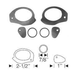 1958 Pontiac (See Details) Door Handle Gasket Set (6 Pieces)