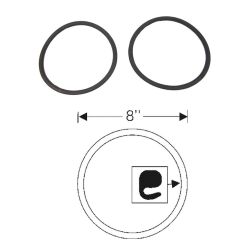 1950 1951 1952 1953 1954 Buick, Oldsmobile, and Pontiac (See Details) Headlight Door to Lens Rubber Gaskets 1 Pair