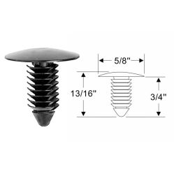 1956 1957 1958 1959 1960 Buick (See Details) Buick (See Details) Hood To Cowl Fastener Weatherstrip