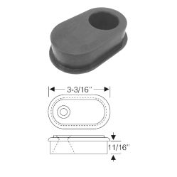 1954 1955 1956 Buick (See Details) Main Wiring Harness Firewall Grommet