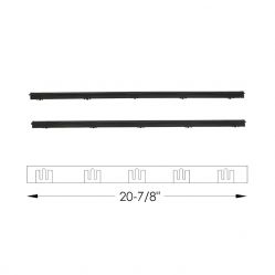 1961 1962 1963 Buick, Oldsmobile, And Pontiac 4-Door (See Details) Front Door Window Scraper Seal Rubber Weatherstrips 1 Pair