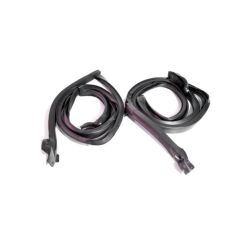 1978 1979 1980 1981 Pontiac Firebird 2-Door Hardtop Fisher T-Top Roof Rail Rubber Weatherstrips 1 Pair