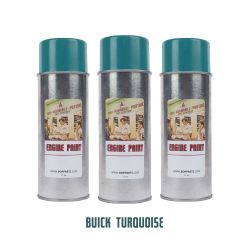 1942 1943 1944 1945 1946 1947 1948 1949 1950 1951 1952 1953 Buick Turquoise Engine Paint (3 Cans)
