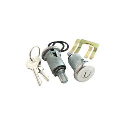 1958 Pontiac Full-Size Models Door Medium Cylinder Lock Set WITH Two Octagon Head Keys [Original Style]