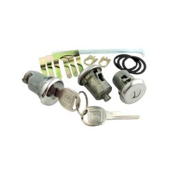 1962 Buick Special Series and Skylark Door and Trunk Lock Set WITH Two Round Head Keys [Late Style]