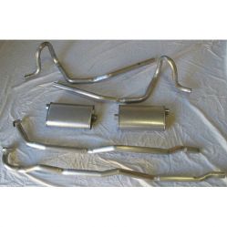 1964 1965 1966 1967 1968 1969 1970 1971 1972 1973 1974 Oldsmobile Dual Exhaust System (Available in Aluminized or Stainless Steel)