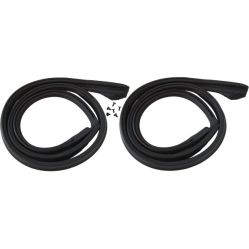 1967 1968 Buick And Pontiac 4-Door Hardtop (See Details) Roof Rail Rubber Weatherstrips 1 Pair