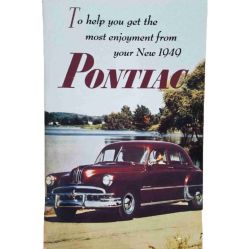 1949 Pontiac Owner's Manual [PRINTED BOOK]