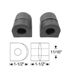 1950 1951 1952 1953 1954 1955 1956 1957 1958 Buick and Oldsmobile (See Details) Front Sway Bar Bushings 1 Pair
