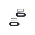 1963 Buick Electra 225 (See Details) Back Up Light Lens And Bezel Gasket Set (4 Pieces)