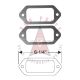 1951-1953 Pontiac (See Details) Parking Light Gaskets 1 Pair