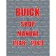 1948-1949 Buick Shop Manual [PRINTED BOOK]