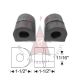 1950 1951 1952 1953 1954 1955 1956 1957 1958 Buick and Oldsmobile (See Details) Front Sway Bar Bushings 1 Pair