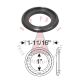 1955 1956 Buick (See Details) Front Fender Antenna Mounting Pad