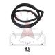 1950 1951 Buick (See Details) Rear Window Rubber Weatherstrip