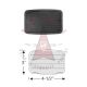 1953-1955 Buick (WITH Dyna-Flow Transmissions AND Standard Brakes) Brake Pedal Pad