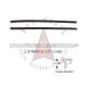 1957 1958 Buick and Oldsmobile 2-Door Coupe Models (See Details) Roof Rail Rubber Weatherstrips 1 Pair