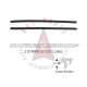 1957 1958 Buick and Oldsmobile 2-Door Coupe Models (See Details) Roof Rail Rubber Weatherstrips 1 Pair