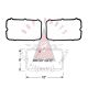 1966 Buick Le Sabre And Wildcat (See Detail) Tail Light Mounting Rubber Gaskets 1 Pair