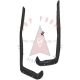 1954 1955 1956 1957 Buick, Oldsmobile, And Pontiac (See Details) Front Door Auxiliary J Rubber Weatherstrips 1 Pair