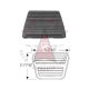 1964-1978 Buick, Oldsmobile, and Pontiac (See Details) Brake OR Clutch Pedal Pad 