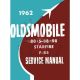 1962 Oldsmobile Service Manual [PRINTED BOOK]