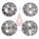 1962 Buick 15 inch Wheel Cover Hub Cap Set (4 Pieces) USED