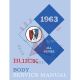 1963 Buick Body Service Manual [PRINTED BOOK]