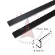 1963-1970 Buick, Oldsmobile, Pontiac (See Details) Beltline Rubber Weatherstrip (2 Pieces)